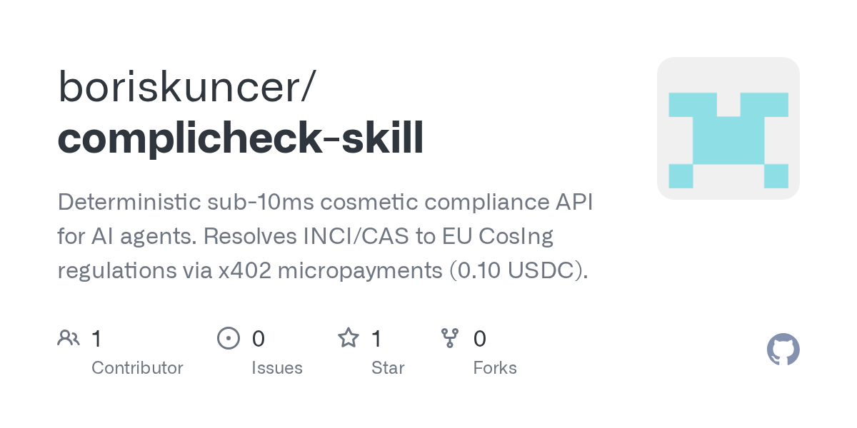 Complicheck Skill — AI skill for Claude Code