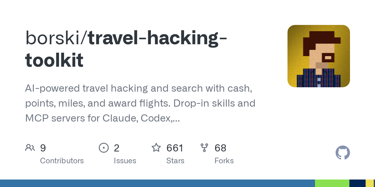 Travel Hacker — Research agent for Claude Code