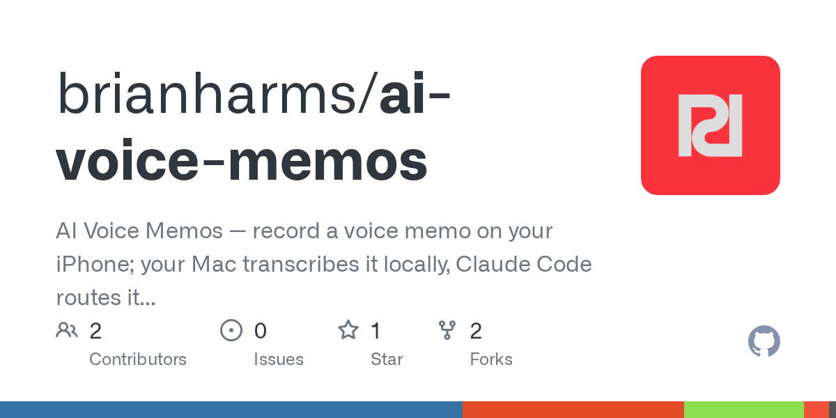 AI Voice Memos — AI skill for Claude Code