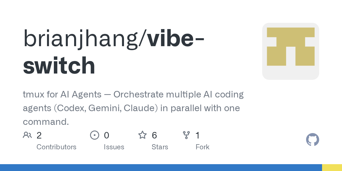 Vibe Switch — AI skill for Claude Code