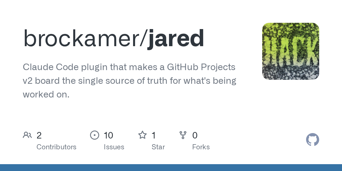 Jared Init — Productivity skill for Claude Code