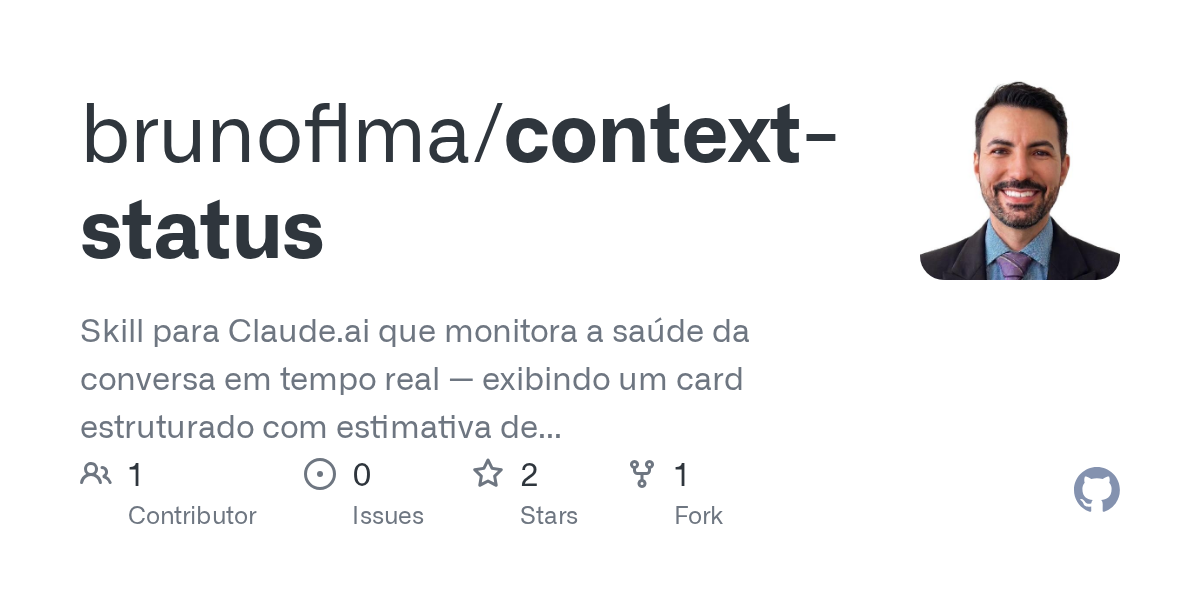 Context Status — AI skill for Claude Code