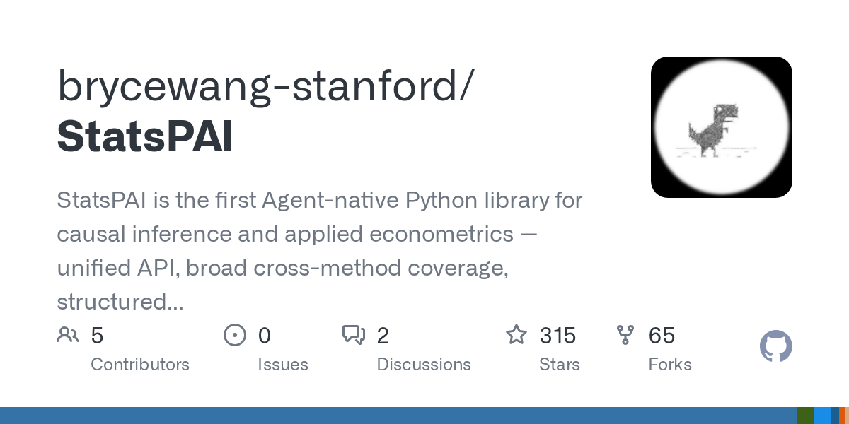 StatsPAI — Development skill for Claude Code