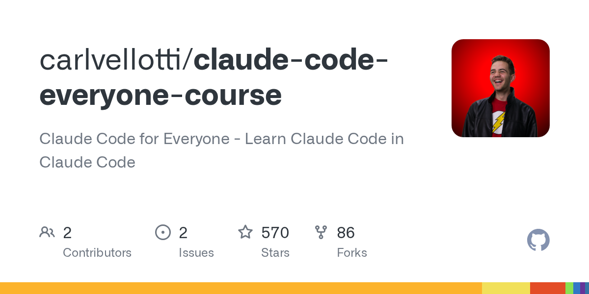 Claude Code Everyone Course — Development skill for Claude Code