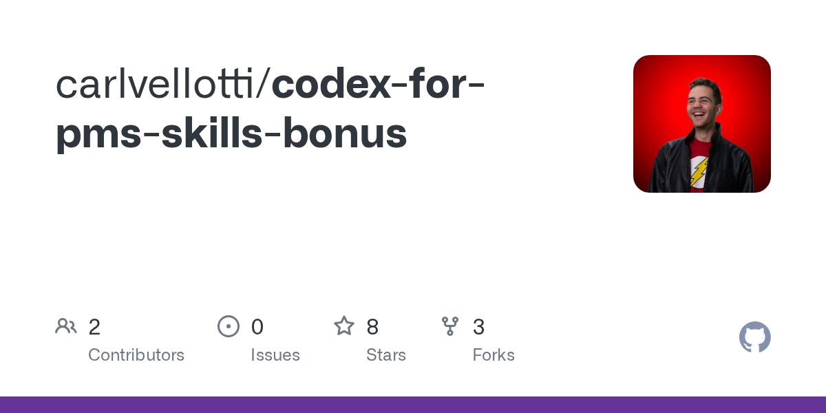 Codex For Pms Skills Bonus — Development skill for Claude Code