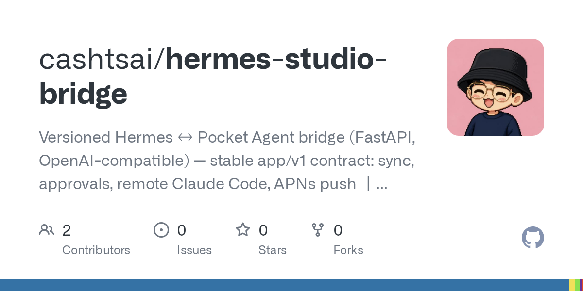 Hermes Studio Bridge — Development skill for Claude Code