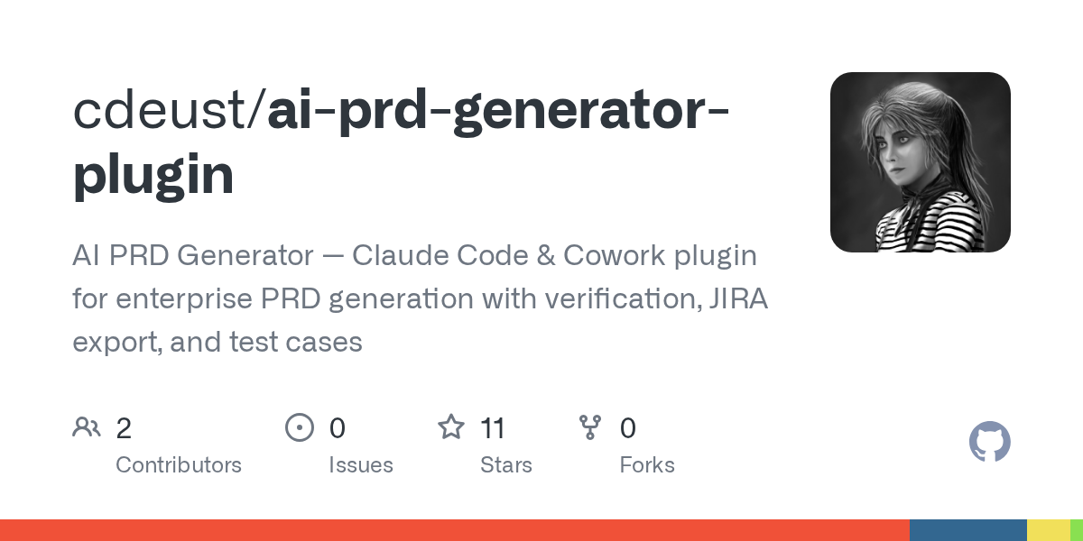 Generate PRD — Development skill for Claude Code