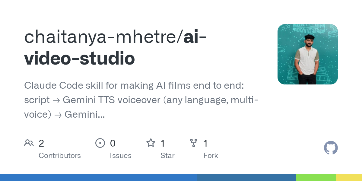 AI Video Studio — AI skill for Claude Code
