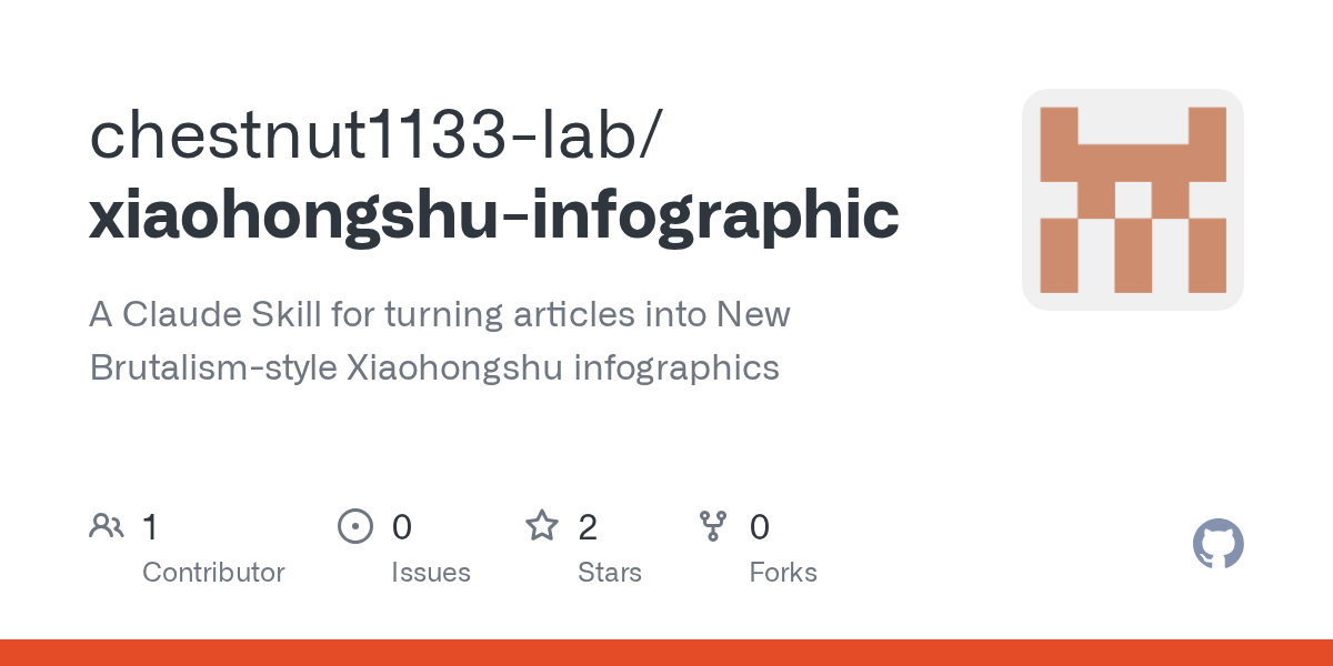 Xiaohongshu Infographic — Design skill for Claude Code