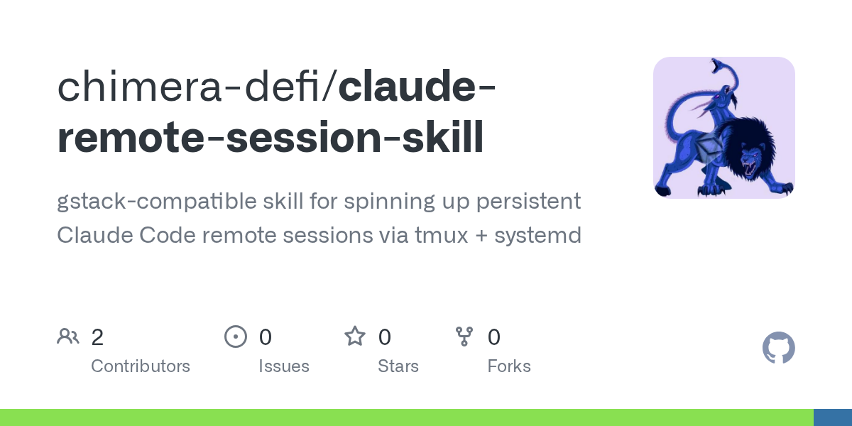 Create Session — Development skill for Claude Code
