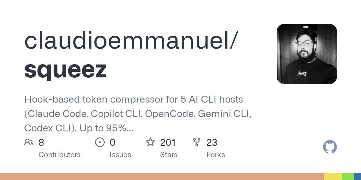 Squeez — AI skill for Claude Code