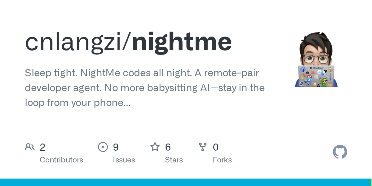 Nightme — AI skill for Claude Code