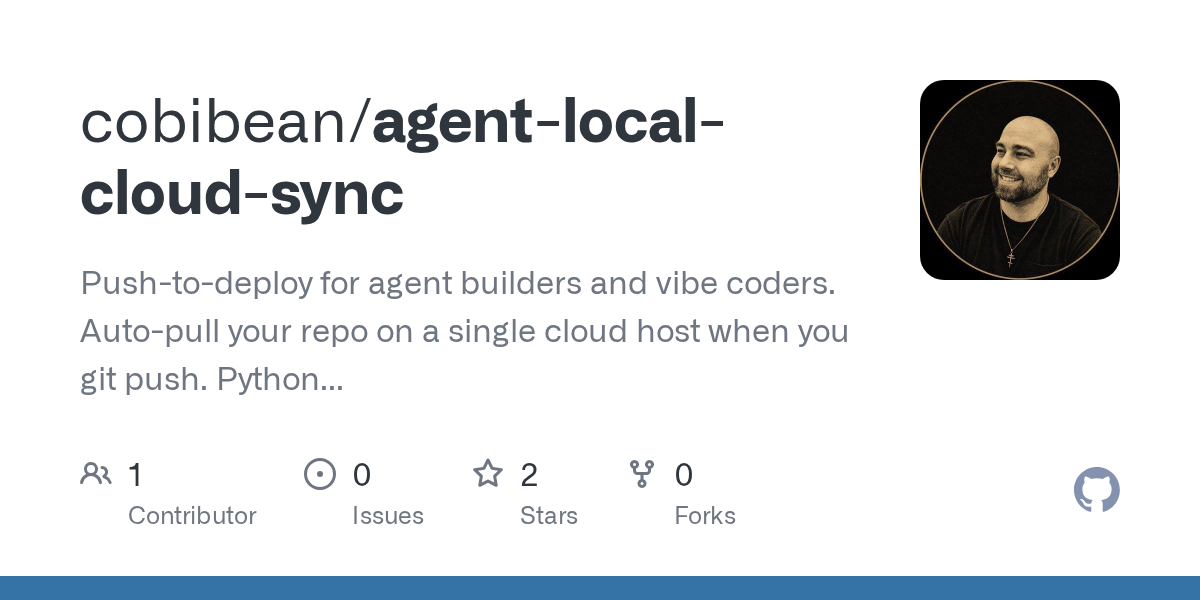 Agent Local Cloud Sync — DevOps skill for Claude Code