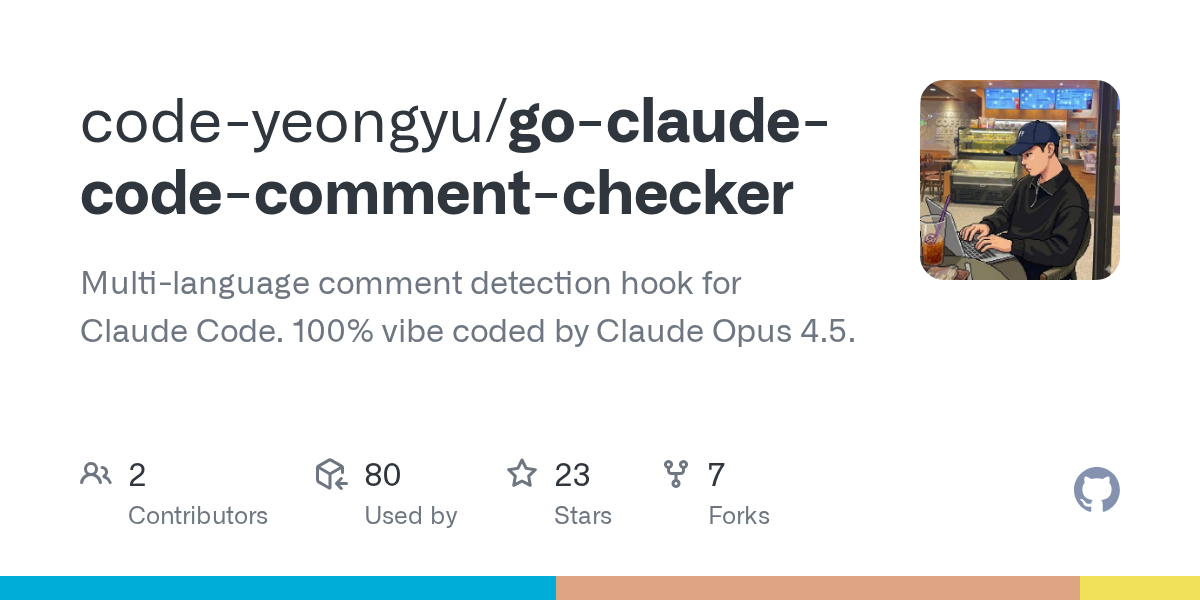 Go Claude Code Comment Checker — Development skill for Claude Code