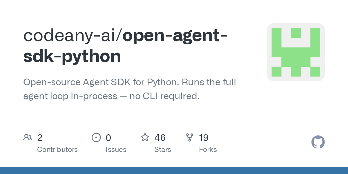 Open Agent SDK Python — Development skill for Claude Code