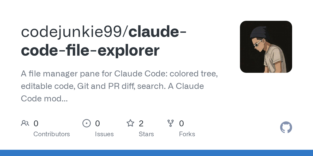 Claude Code File Explorer — Git skill for Claude Code