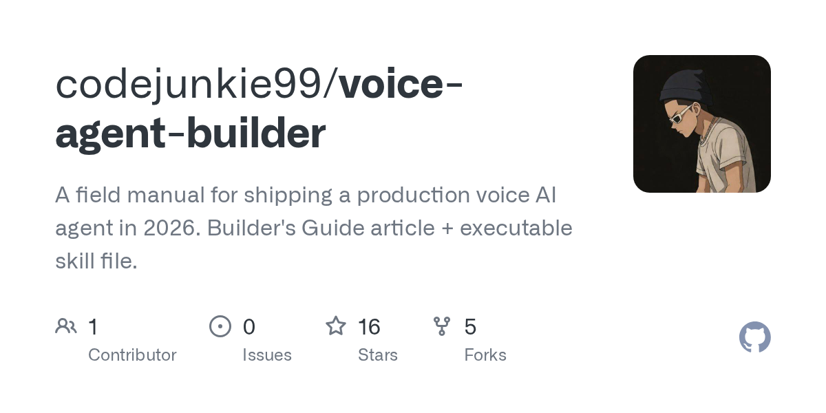 Voice Agent Builder — AI skill for Claude Code