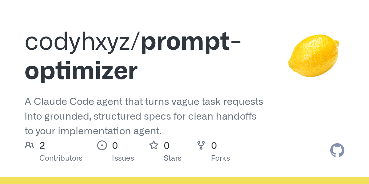 Prompt Optimizer — Testing & QA agent for Claude Code