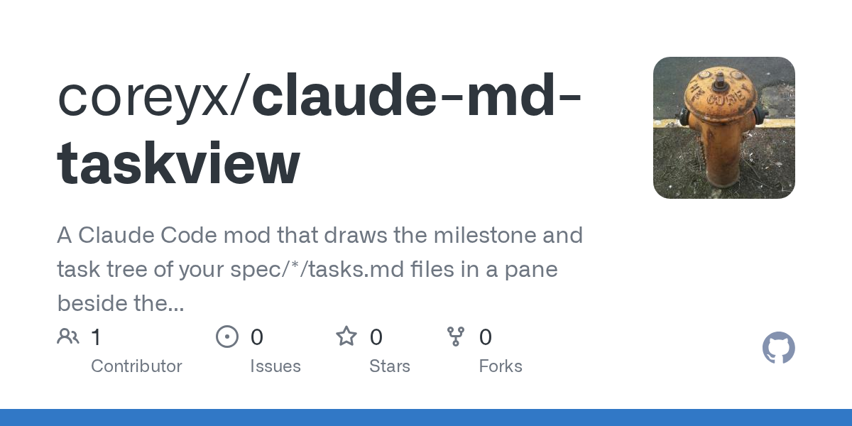 Claude Md Taskview — Testing skill for Claude Code