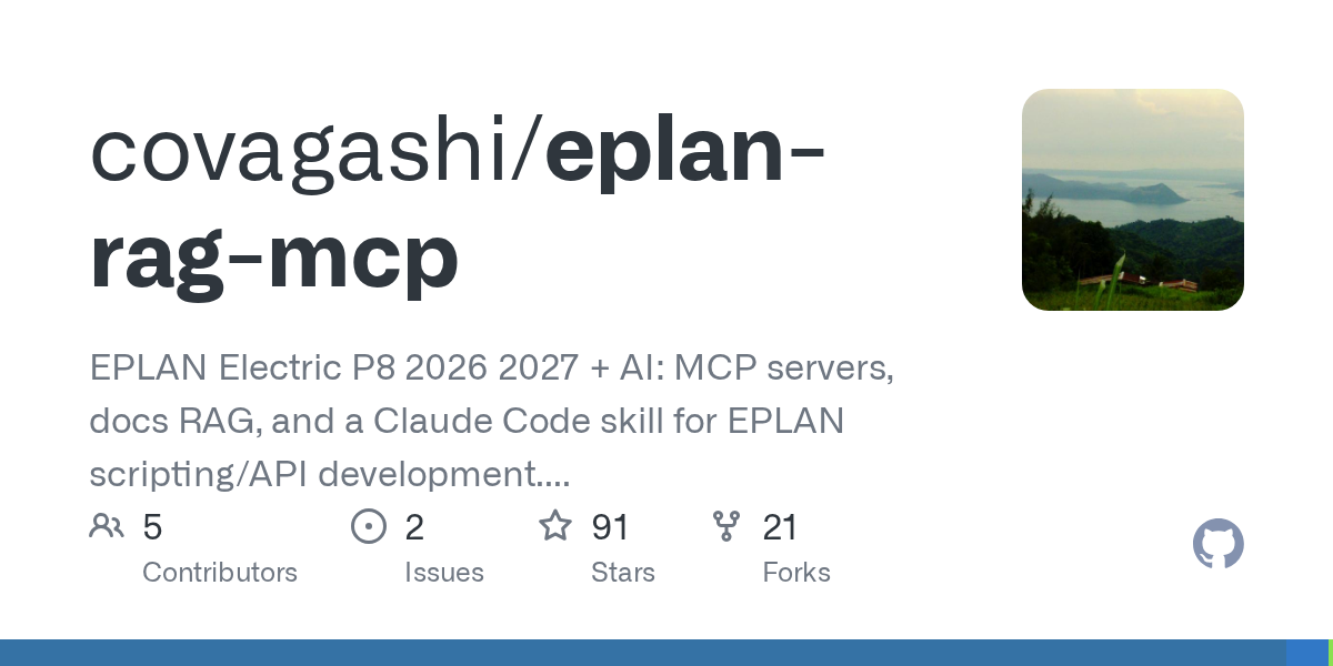 Eplan RAG MCP — AI skill for Claude Code
