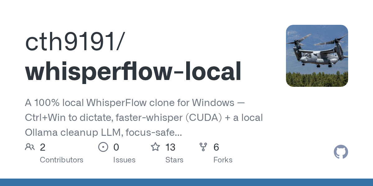 Whisperflow Local — AI skill for Claude Code