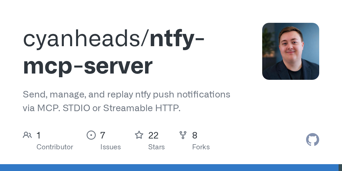 Ntfy MCP Server — Development skill for Claude Code