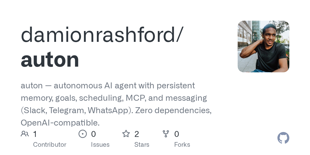 Auton — AI skill for Claude Code