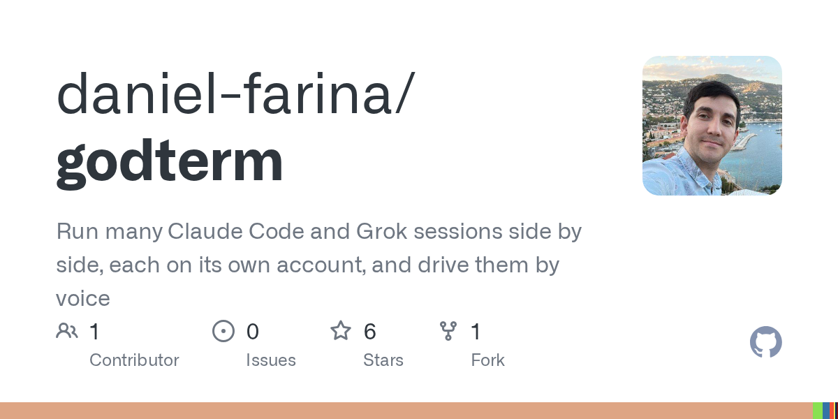 Godterm — Development skill for Claude Code
