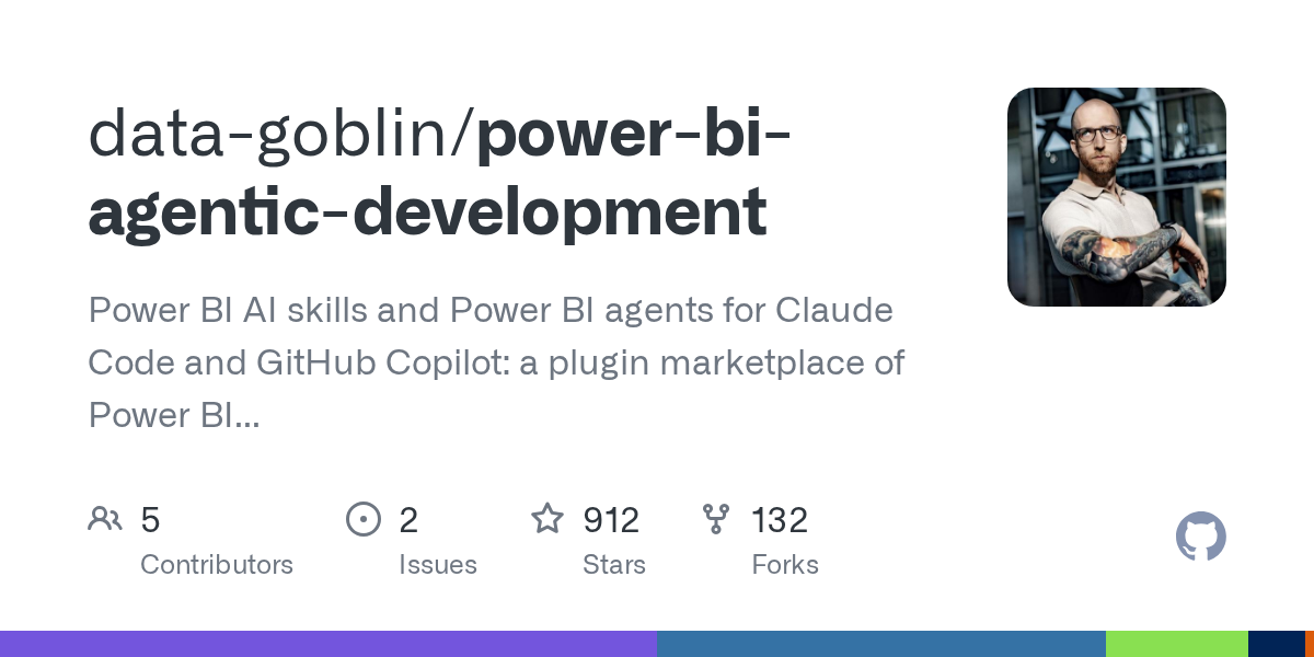 Power BI Agentic Development — AI skill for Claude Code