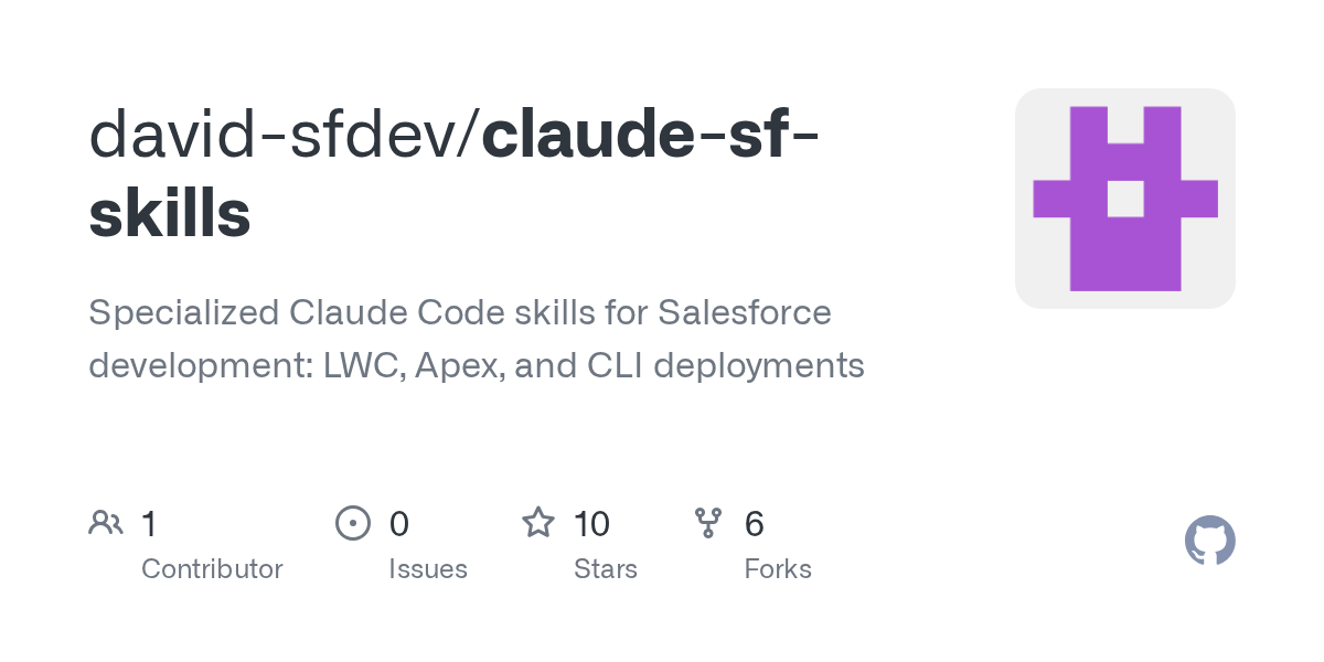 Claude Sf Skills — Development skill for Claude Code