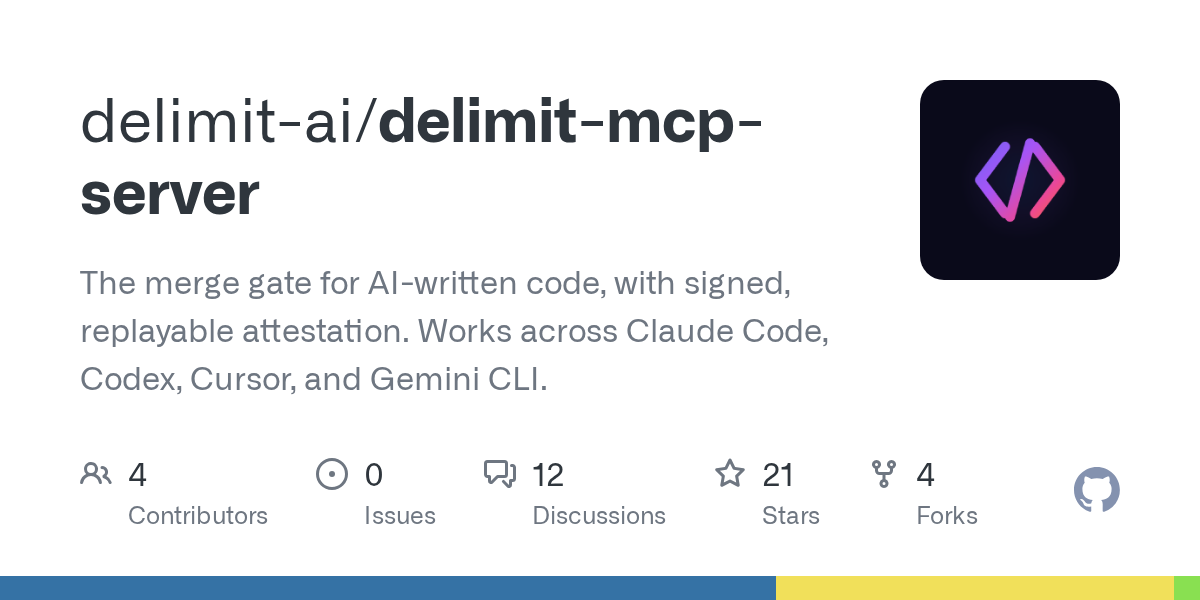 Delimit MCP Server — AI skill for Claude Code