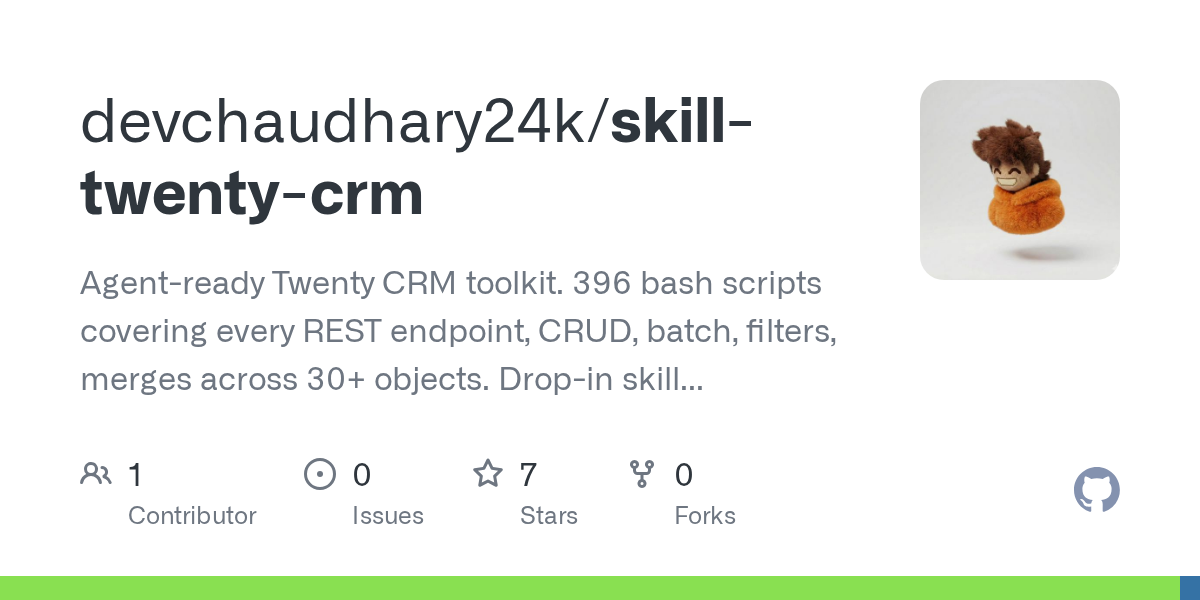 Skill Twenty CRM — Development skill for Claude Code