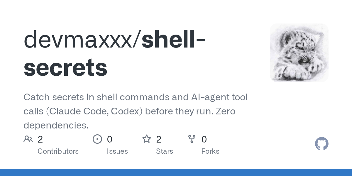 Shell Secrets — AI skill for Claude Code