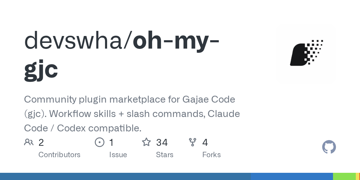 Oh My Gajae Code — Productivity skill for Claude Code