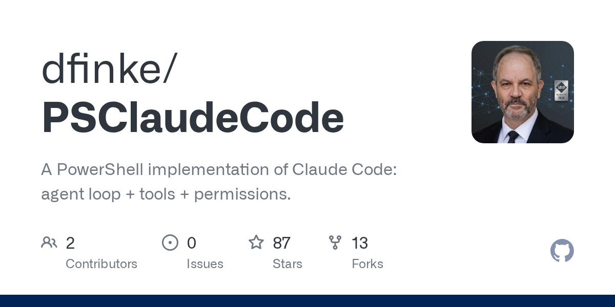 PSClaudeCode — Development skill for Claude Code