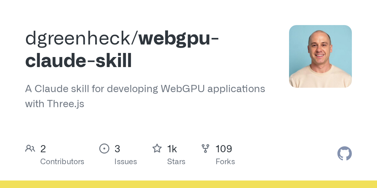 Webgpu Claude Skill — Development skill for Claude Code