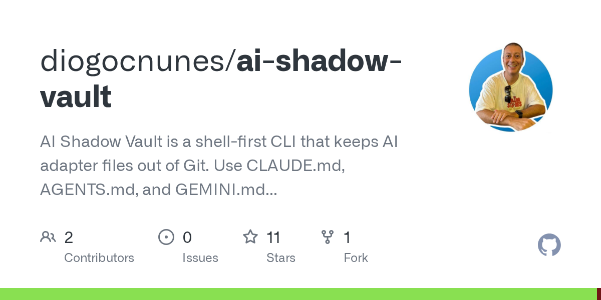 AI Shadow Vault — AI skill for Claude Code