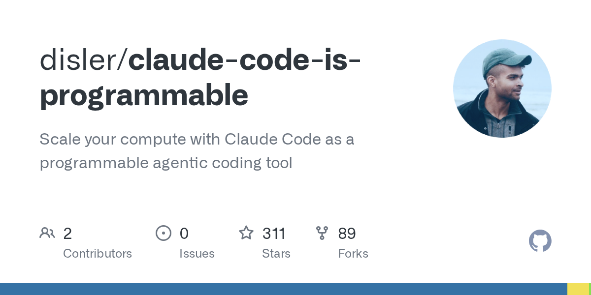 Claude Code Is Programmable — Development skill for Claude Code