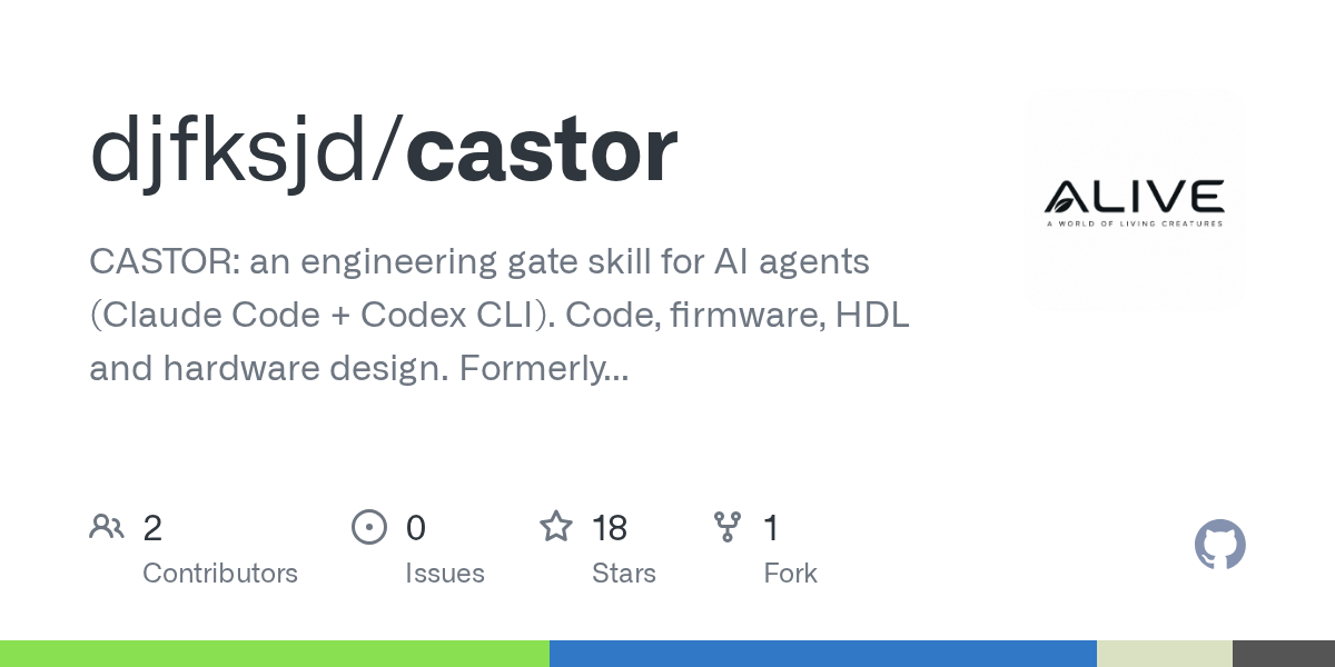 Castor — AI skill for Claude Code