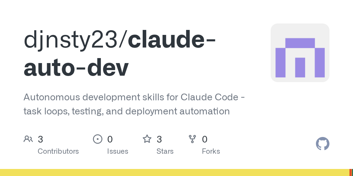 Claude Auto Dev — Testing skill for Claude Code