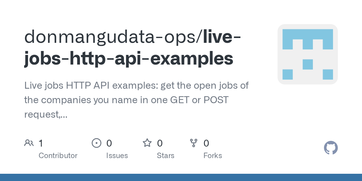 Live Jobs HTTP API Examples — Development skill for Claude Code