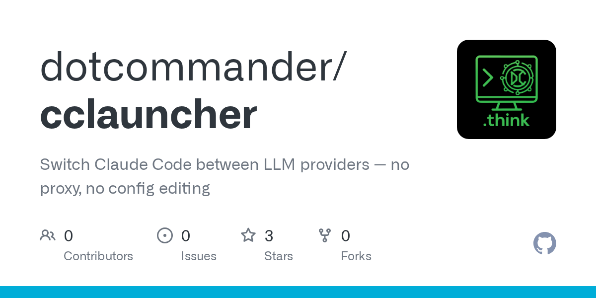 Cclauncher — AI skill for Claude Code