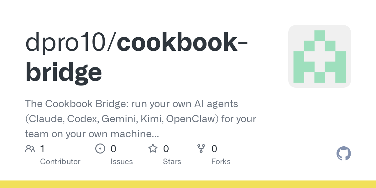 Cookbook Bridge — AI skill for Claude Code