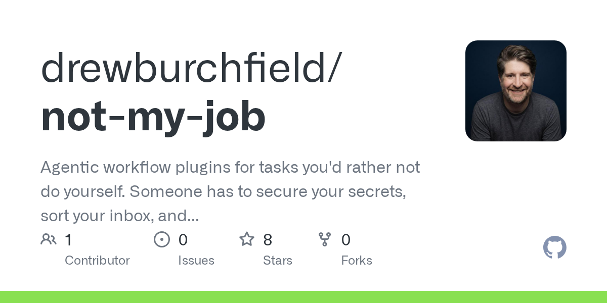 Not My Job — Productivity skill for Claude Code