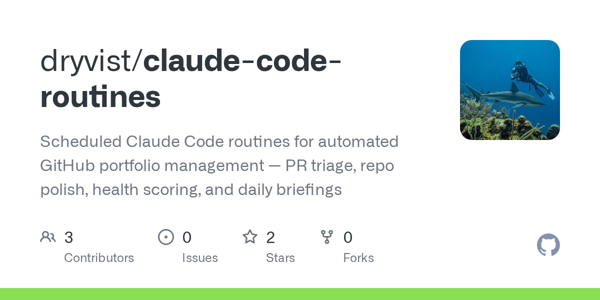 Claude Code Routines — Git skill for Claude Code