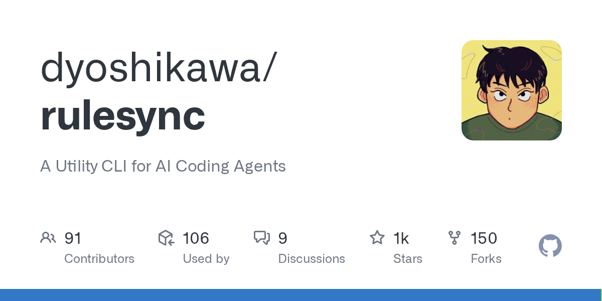 Rulesync — AI skill for Claude Code
