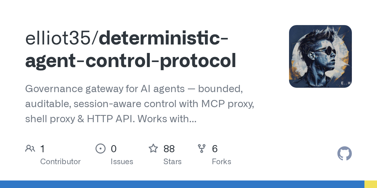 Deterministic Agent Control Protocol — AI skill for Claude Code