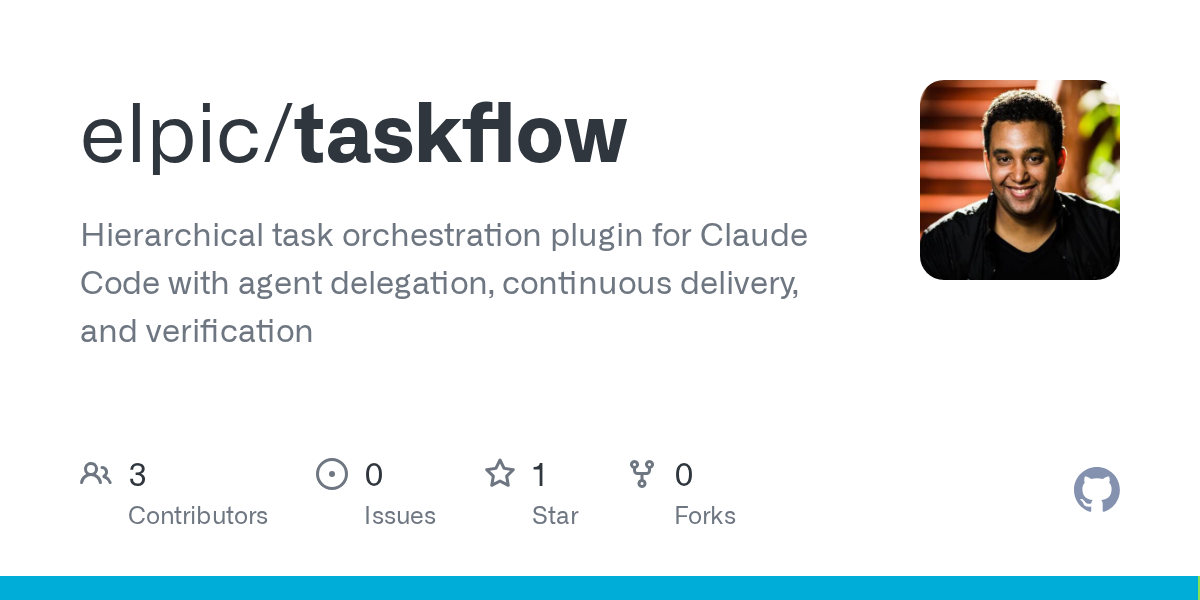 Taskflow — Development skill for Claude Code
