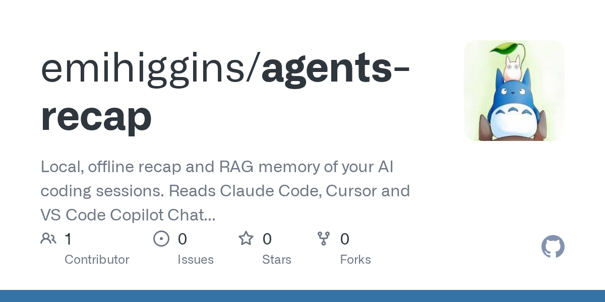 Agents Recap — AI skill for Claude Code