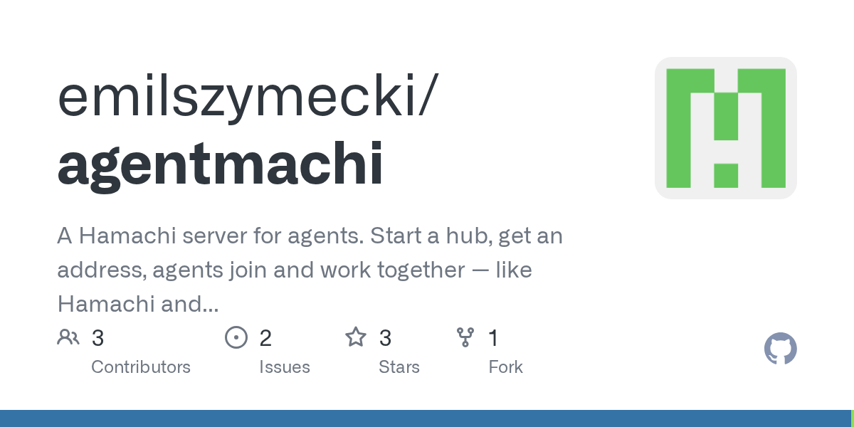 Agentmachi — AI skill for Claude Code